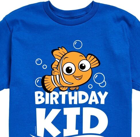 Disney Finding Nemo - Birthday Kid - Toddler & Youth Short Sleeve Graphic T -Shirt in Kuwait