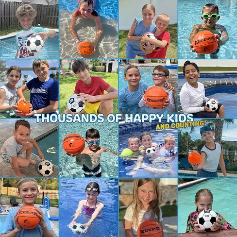 Aqua Dive Pool Ball - 9in Underwater Soccer Pool Game for Kids & Teens in Saudi Arabia