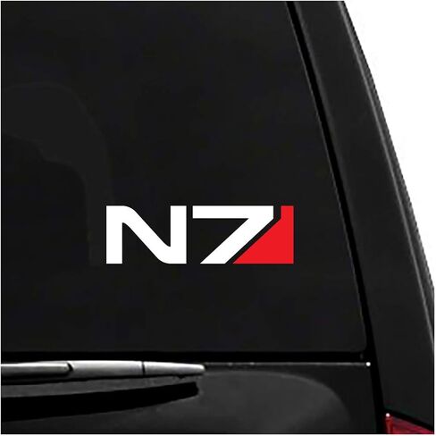 N7 - Mass Effect - ألعاب - ملصق مركبة الفينيل in Saudi Arabia