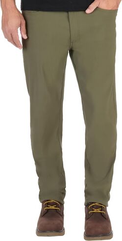 The American Outdoorsman Men's 5-Pocket Stretch Nylon Pants - Multiple Pockets for Storage - Travel Pants in Kuwait