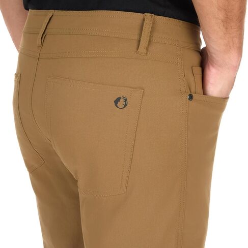 The American Outdoorsman Men's 5-Pocket Stretch Nylon Pants - Multiple Pockets for Storage - Travel Pants in Kuwait