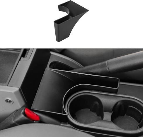 Jimen متوافق مع Jeep Wrangler JK JKU 2007-2010 ، CAN CENTER CENSOLE HAND HAND BRAKE BOX REMSREST TRAWER in Saudi Arabia