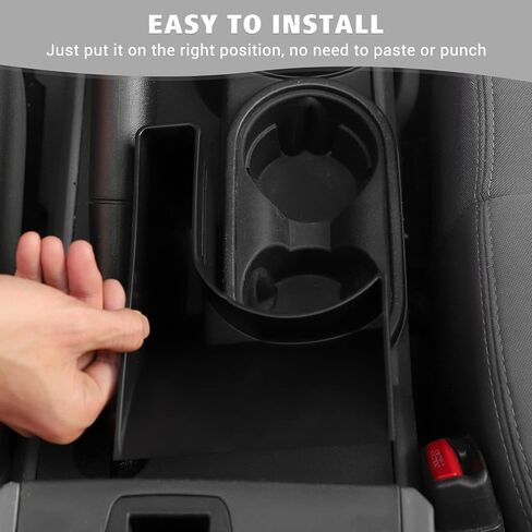 Jimen متوافق مع Jeep Wrangler JK JKU 2007-2010 ، CAN CENTER CENSOLE HAND HAND BRAKE BOX REMSREST TRAWER in Saudi Arabia