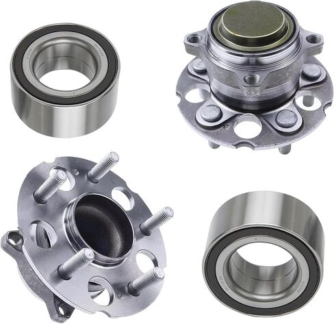 Detroit Axle-FWD Wheel Bearing Hubs Kit for Acura 2013-2017 RDX ، 2012-2016 Honda CR-V ، 2 Front Wheel Bearings 2 Wheel Wheel Hubs Assembly 2014 2015 Replication in Saudi Arabia