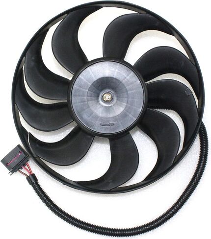 Garage-Pro Cooling Fan Assembly Compatible with 1998-2007 Volkswagen Beetle, Fits 1999-2005 Volkswagen Jetta A/C Condenser Fan Passenger Side in Saudi Arabia
