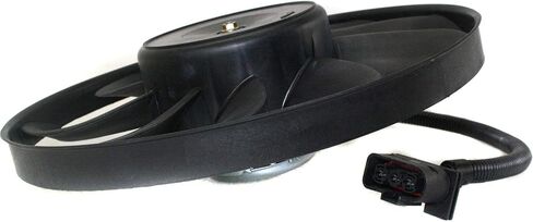 Garage-Pro Cooling Fan Assembly Compatible with 1998-2007 Volkswagen Beetle, Fits 1999-2005 Volkswagen Jetta A/C Condenser Fan Passenger Side in Saudi Arabia
