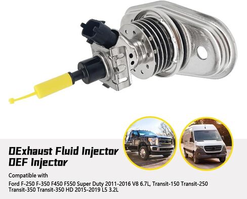 Diesel DEF Injector Fit for Ford F-250 F-350 F-450 F-550 Super Duty 2011-2016 Transit 150 250 350 2015-2019 3.2L 6.7L, DEF Fluid Replace 904-464 in Saudi Arabia