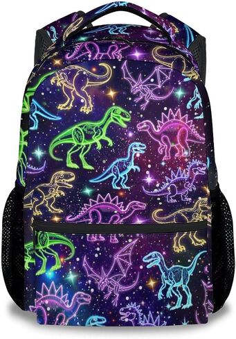 حقيبة الظهر للأولاد - حقائب الظهر Dinosaur 17 بوصة للأطفال لرياض الأطفال - حقيبة مدرسية خفيفة الوزن خفيفة الوزن للاطلاع على الابتدائية in Kuwait