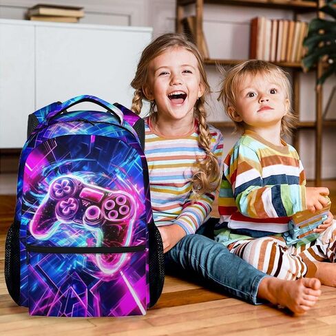 Backpack for Boys - 17 Inch Kids Dinosaur Backpacks for Kindergarten - Cute Lightweight Durable School Bag for Elementary in Saudi Arabia