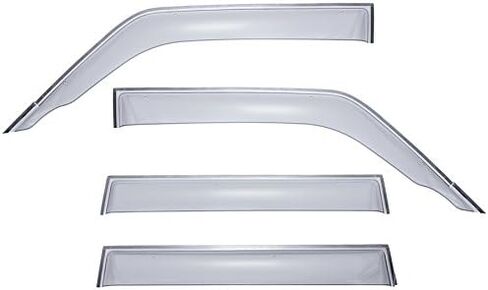 Wellvisors Windows ، انحرافات الرياح المتوافقة مع Mitsubishi Montero 1992-2000 سلسلة الأمطار الحرس الممتاز 3-847MI011 in Saudi Arabia