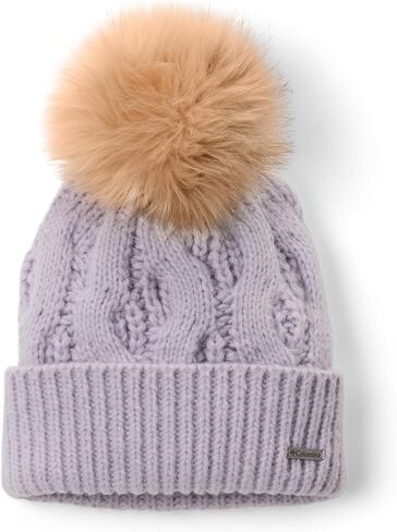 Columbia Women's Boundless Days Cable Knit Pom Beanie in Saudi Arabia