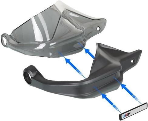 Motorcycle Handguards for TRANSALP750 XL750 TRANSALP 750 XLV Dedicated Hand Guard Motorcycle XL750 Handguards Handlebar Guards Windshield, NEW yellow B in Saudi Arabia