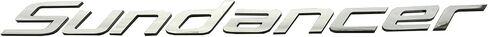 1x New SEA RAY SUNDANCER Boat Emblem Logo Badge 3D Letters NAMEPLATE 3M SELF Adhesive Sticker 24.25" Long (Chrome) in Kuwait