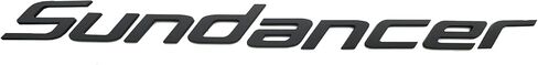 1x New SEA RAY SUNDANCER Boat Emblem Logo Badge 3D Letters NAMEPLATE 3M SELF Adhesive Sticker 24.25" Long (Chrome) in Kuwait