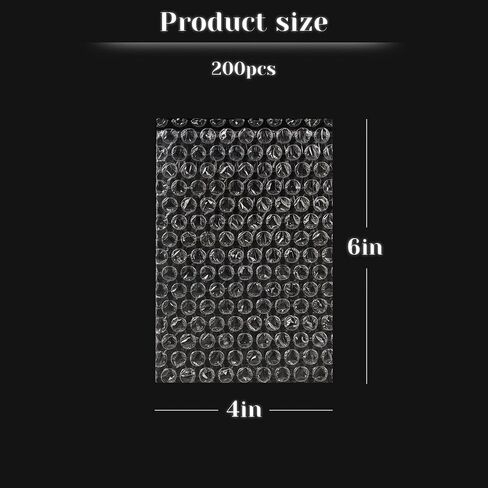 100 PCS فقاعة الفقاعة الأكياس ، 6''x8 '' in Kuwait