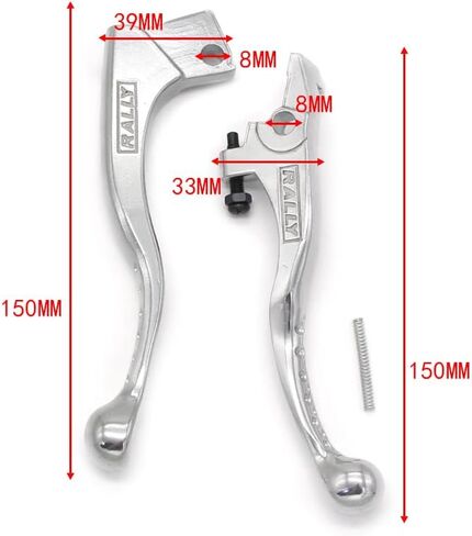 Front Brake Clutch Lever for Kawasaki KL250 KL250 Super Sherpa for Kawasaki KLX650 KLX250 KDX250 KDX200 KDX220 for Suzuki DF200 DF125 DR125 DR200 Front Brake Clutch Lever in Saudi Arabia