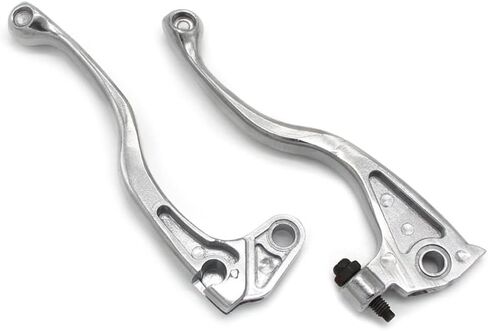 Motorcycle Brake Lever, Aluminum Silver, 1.96" x 5.9" L-shaped, Suitable for Yamaha XT225/XT250/SEROW225/250/DT230 LANZA/DT200/DT125 in Saudi Arabia