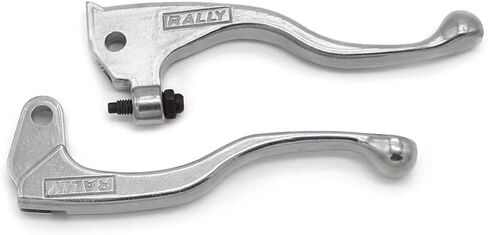 Motorcycle Brake Lever, Aluminum Silver, 1.96" x 5.9" L-shaped, Suitable for Yamaha XT225/XT250/SEROW225/250/DT230 LANZA/DT200/DT125 in Saudi Arabia