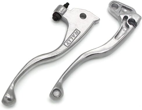 Motorcycle Brake Lever, Aluminum Silver, 1.96" x 5.9" L-shaped, Suitable for Yamaha XT225/XT250/SEROW225/250/DT230 LANZA/DT200/DT125 in Saudi Arabia