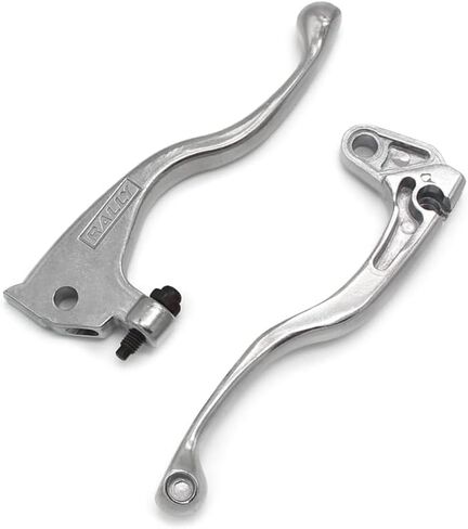 Motorcycle Brake Lever, Aluminum Silver, 1.96" x 5.9" L-shaped, Suitable for Yamaha XT225/XT250/SEROW225/250/DT230 LANZA/DT200/DT125 in Saudi Arabia