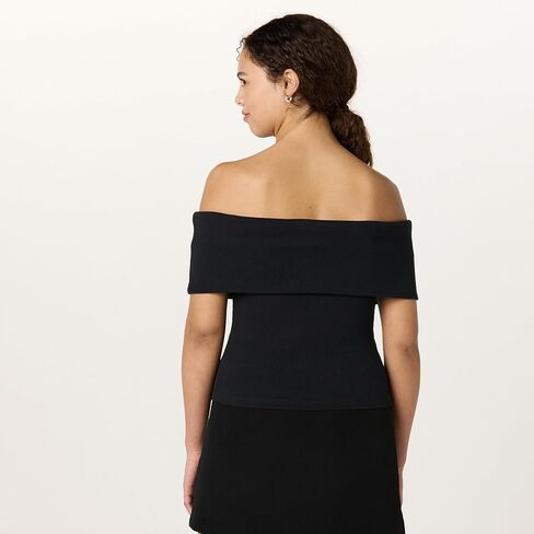 The Drop Women's Jan Off The Shoulder Knit Top in Kuwait