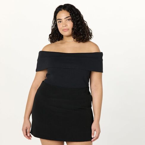 The Drop Women's Jan Off The Shoulder Knit Top in Kuwait