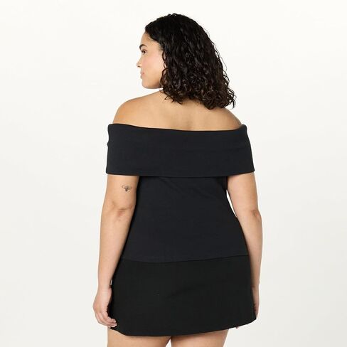 The Drop Women's Jan Off The Shoulder Knit Top in Kuwait