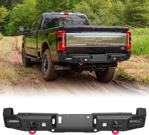 المصد الخلفي متوافق مع 99 00 01 02 03 04 05 06 07 08 09 10 11 12 13 14 15 16 Ford F250 F350 F550 (باستثناء Raptor و EcoBoost) in Kuwait