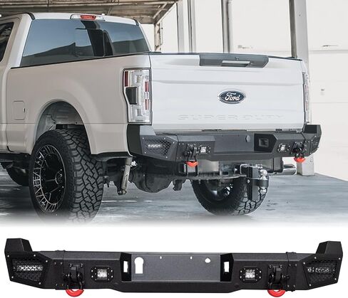المصد الخلفي متوافق مع 99 00 01 02 03 04 05 06 07 08 09 10 11 12 13 14 15 16 Ford F250 F350 F550 (باستثناء Raptor و EcoBoost) in Kuwait