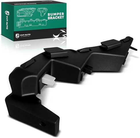 YHTAUTO Front Lower Left Driver Side Bumper Cover Bracket Compatible with Kia Soul 2014-2019 Hatchback, Polypropylene and Glass Fiber Bumper Bracket in Saudi Arabia