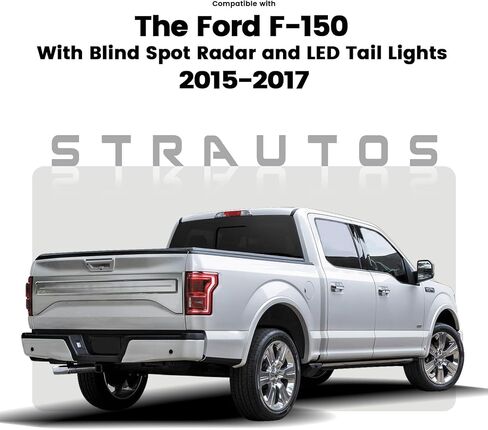 LED LED Tail Lights متوافقة مع Ford F150 2015 2015 2017 مجموعة الإشارة المصباح الخلفية المصباح الخلفي مع وحدة البقعة العمياء غير متضمنة استبدال FO2801259 HL3Z13404D (جانب الركاب الأيمن) in Kuwait