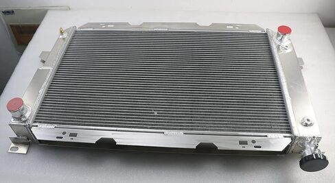 4 صف من الألومنيوم المبرد لعام 1985-1997 Ford F150 F250 F350 Bronco 5.0 5.8 7.3 7.5 V8 Radiators 1988 1989 1990 1991 1992 1993 1995 1995 1995 in Kuwait