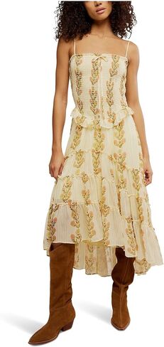 Free People Women's Alejandra Midi Dress in Saudi Arabia