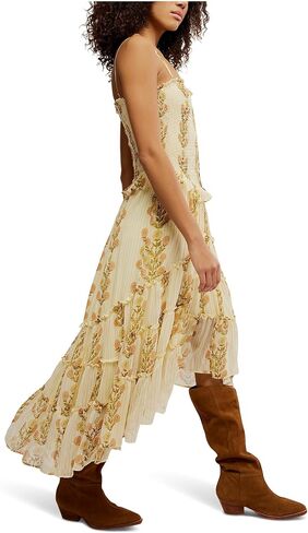 Free People Women's Alejandra Midi Dress in Saudi Arabia