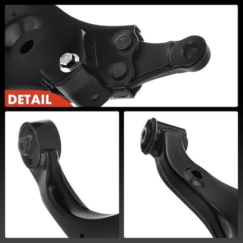 A-Premium 2 x Front Lower Control Arm, with Bushing, Compatible with Kia Optima 2007-2010, Rondo 2007-2012, Magentis 2006, Vehicles Without Upper Control Arms in Saudi Arabia