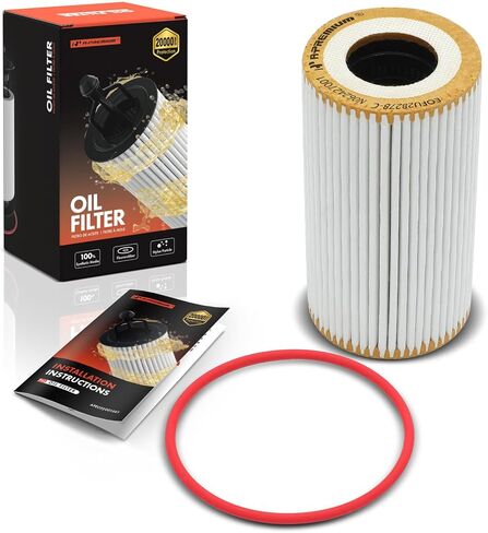 A-Premium 20k Miles Fretged Protection Filter متوافق مع نماذج Porsche-Cayenne 2003-2006 ، 911 1999-2011 ، Boxster 1997-2009 ، Cayman 2006-2009 ، 918 Spyder 2015 ، Carrera GT 2004-2005 in Saudi Arabia
