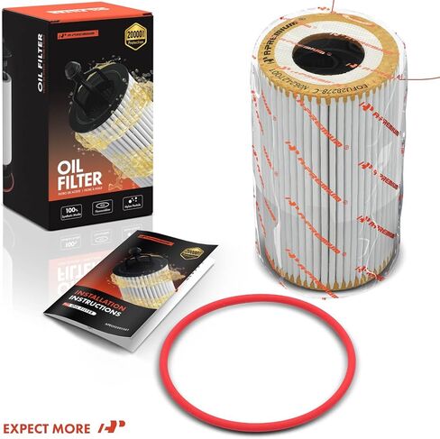 A-Premium 20k Miles Fretged Protection Filter متوافق مع نماذج Porsche-Cayenne 2003-2006 ، 911 1999-2011 ، Boxster 1997-2009 ، Cayman 2006-2009 ، 918 Spyder 2015 ، Carrera GT 2004-2005 in Saudi Arabia
