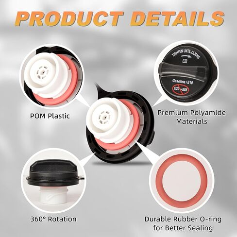 Gas Cap Fuel Cap OEM#42031-SC000,42031SC000 Compatible with Subaru 2012-2014 Wrx 2012-2014 STi 2013-2014 Tribeca 2011-2012 Forester NON TURBO 2013 Forester all in Kuwait