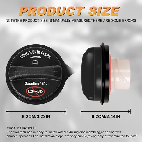Gas Cap Fuel Cap OEM#42031-SC000,42031SC000 Compatible with Subaru 2012-2014 Wrx 2012-2014 STi 2013-2014 Tribeca 2011-2012 Forester NON TURBO 2013 Forester all in Kuwait