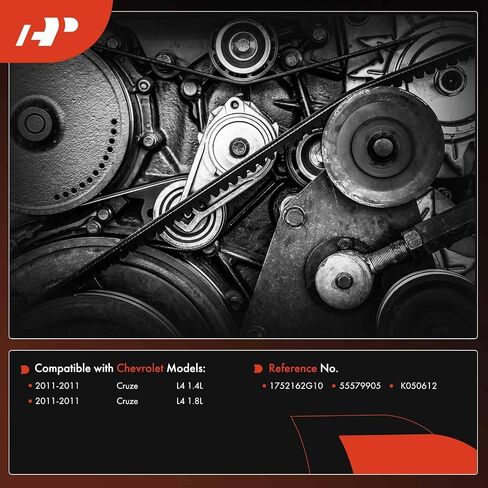 A-Premium Engine حزام Serpentine Drive متوافق مع شيفروليه كروز 2010 2011 1.8L in Saudi Arabia