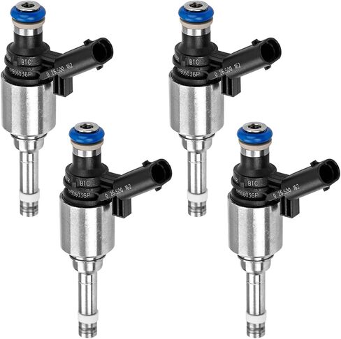 Fuel Injector Set of 6 Compatible with Jeep Liberty Commander Grand Cherokee, Dodge Nitro Dakota Durango Ram 1500 3.7L V6 4 Holes Fuel Injectors Replacement# 0280158020 812-12145 in Saudi Arabia