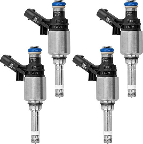 Fuel Injector Set of 6 Compatible with Jeep Liberty Commander Grand Cherokee, Dodge Nitro Dakota Durango Ram 1500 3.7L V6 4 Holes Fuel Injectors Replacement# 0280158020 812-12145 in Saudi Arabia