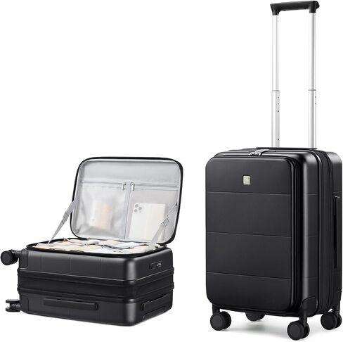 Hanke 24 Inch Expandable Checked Luggage Hard Shell Suitcases with Wheels Top Opening TSA Luggage Rolling Large Suitcases for Travel Luggage in Saudi Arabia