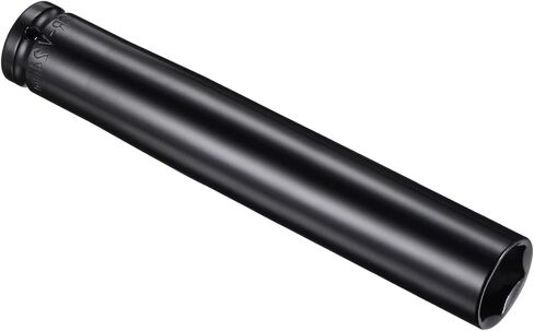 1/2 "محرك × 19 مم مقبس عميق ، CR-V Steel 8" طول ، أحجام قياس 6 نقاط in Kuwait