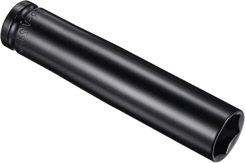 1/2 "محرك × 19 مم مقبس عميق ، CR-V Steel 8" طول ، أحجام قياس 6 نقاط in Kuwait