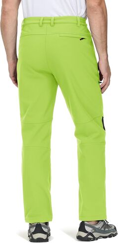 TACVASEN Men's Snow Ski Pants Windproof Snowboard Pants for Men Water Resistant Hiking Pants Fleece Lined Winter Working in Saudi Arabia