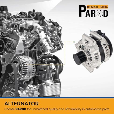 POROD ANDLINATOR 12V 210A FIT لعام 2011-2011 BMW 528I BASE ، 2011-2012 BMW X3 XDRIVE28I ، CW 8-GROOVE PULLEY ، استبدل 1042106250 in Saudi Arabia