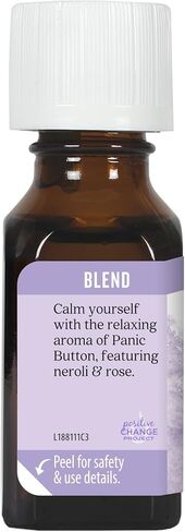 Aura Cacia Essential Solutions Blend ، زر الذعر ، 0.5 أونصة السوائل (حزمة 2) in Saudi Arabia