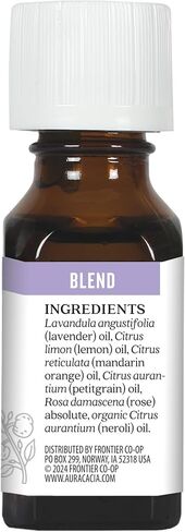 Aura Cacia Essential Solutions Blend ، زر الذعر ، 0.5 أونصة السوائل (حزمة 2) in Saudi Arabia
