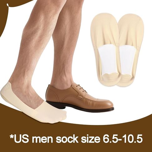 Ishua 7 Pairs Men's Men Low Slip Show Socks - الجوارب ذات البطانة الرقيقة غير الرسمية للمتسكعون والأحذية الرياضية in Kuwait